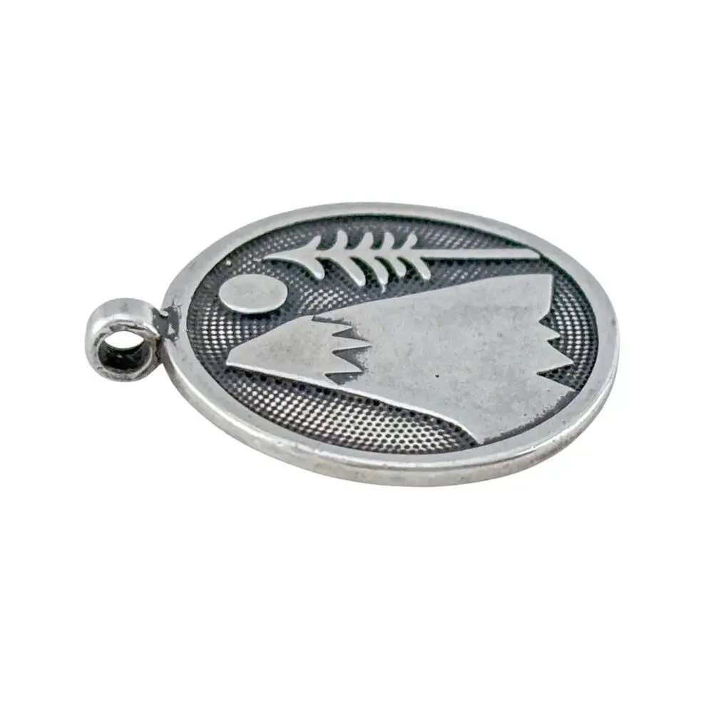 Vintage Tarma Sterling Silver 925 Mountain Pendant